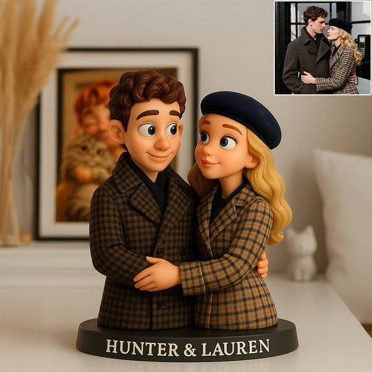 Custom Photo Pixar Cartoon Style Desk Decor