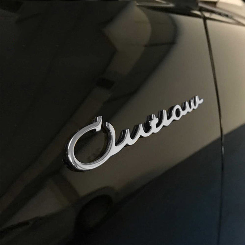 Custom Car Enthusiast Metal Badges