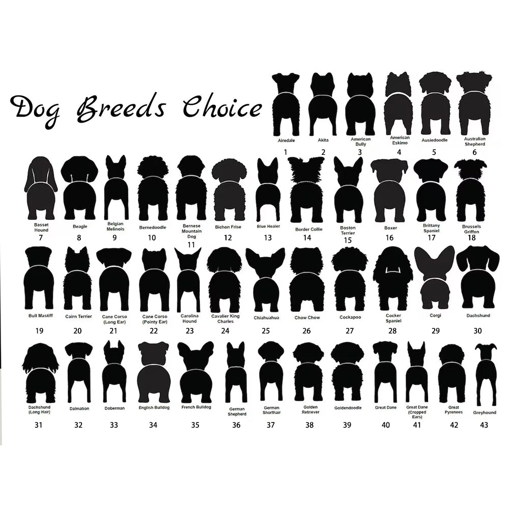 Personalized Dog Leash Holder, Leash Hook ,Dog Butt Leash Holder For Wall, Gift for Dogs, Dog Hanging Sign