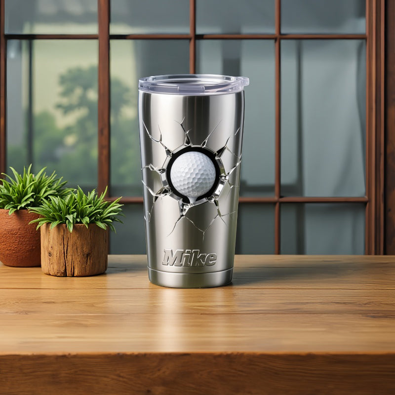 Personalized name golf cup for everyone, Creative golf cup with name
