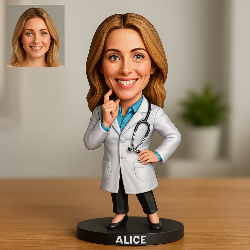 Custom acrylic doctor standee