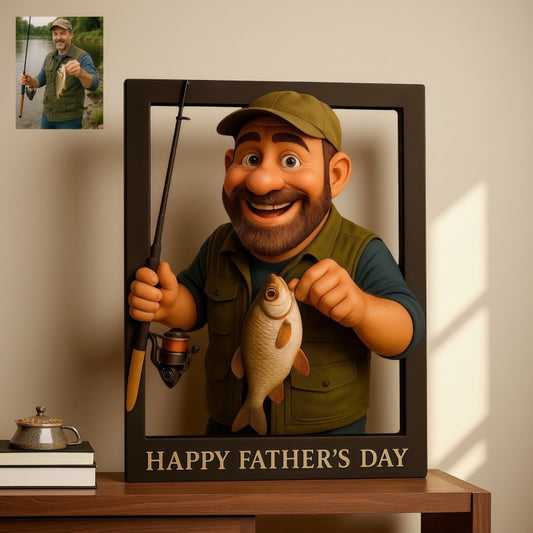 Custom Creative Cartoon Style Portrait Decorative Sign