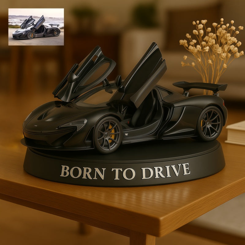 Custom Your Car Photo Decorative Figurine,Car Lover Gift,Car Photo Gift,First Car Gift,Car Gift For Men,Gift For Car Collectors,Car Gift For Husband