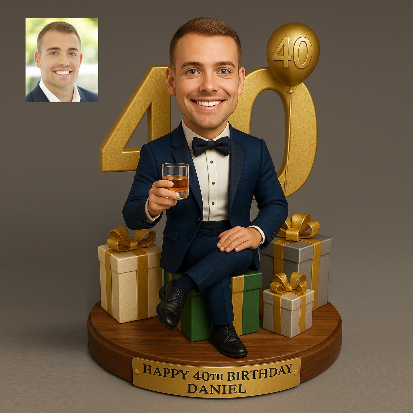 Custom birthday cartoon acrylic standee