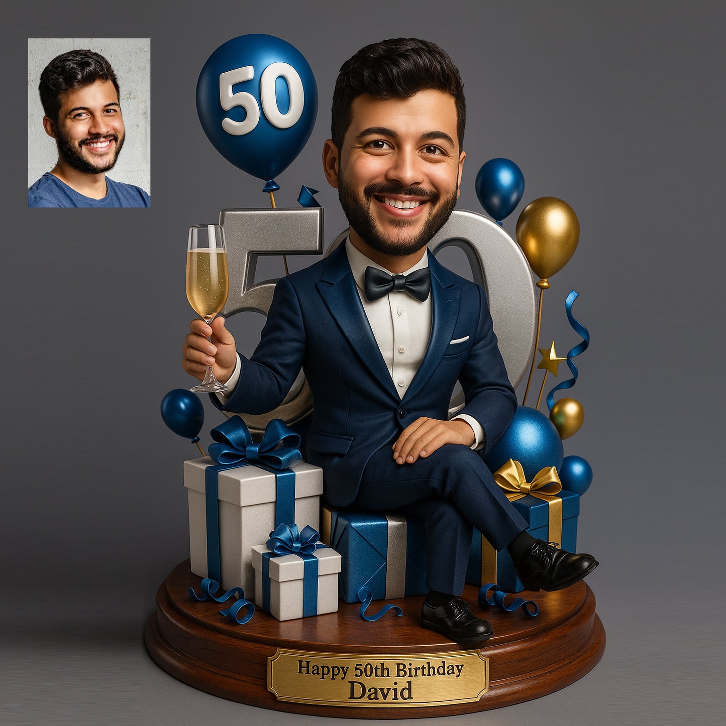 Custom birthday cartoon acrylic standee