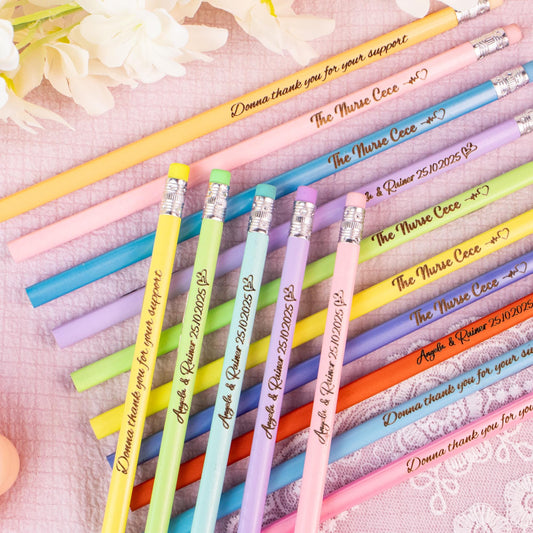 Custom Pencils, Personalized Pencils, Back to School, Gift, Wedding, Birthday, Teacher Gift, Teacher Appreciation, Stocking Stuffers