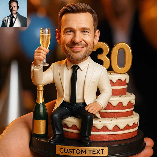 Personalized birthday party cartoon sculpture decoration