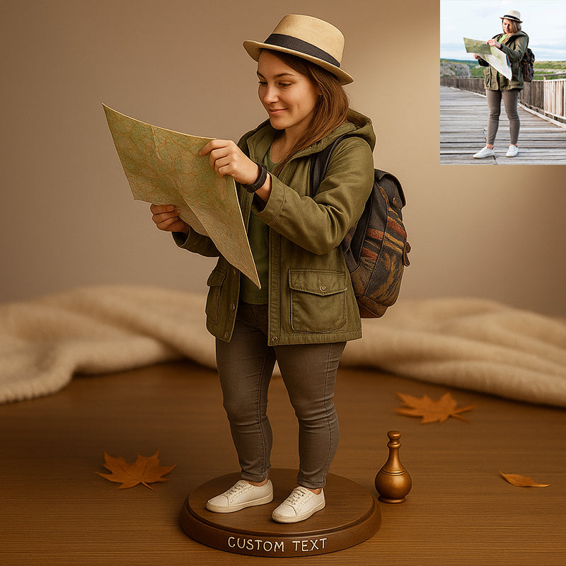 Personalized photo desktop ornaments
