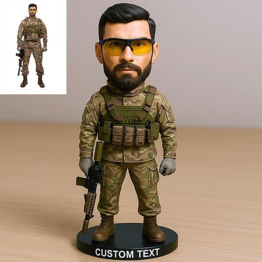 Personalized Soldier Desktop Ornament