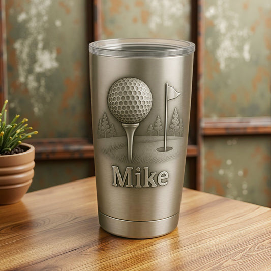 Personalized name golf cup for everyone, Creative golf cup with name