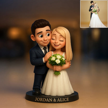 Custom Photo Pixar Cartoon Style Desk Decor