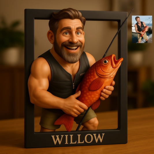 Custom Creative Cartoon Style Portrait Decorative Sign