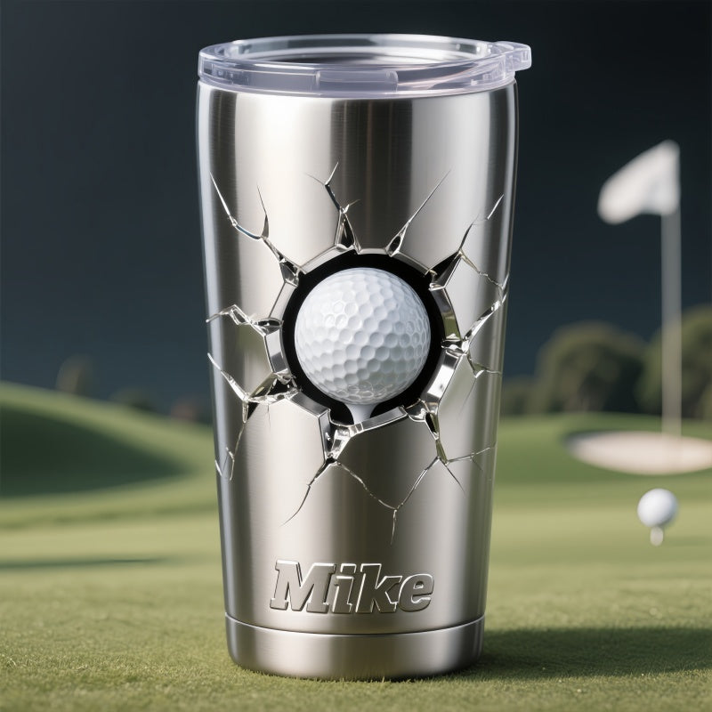 Personalized name golf cup for everyone, Creative golf cup with name
