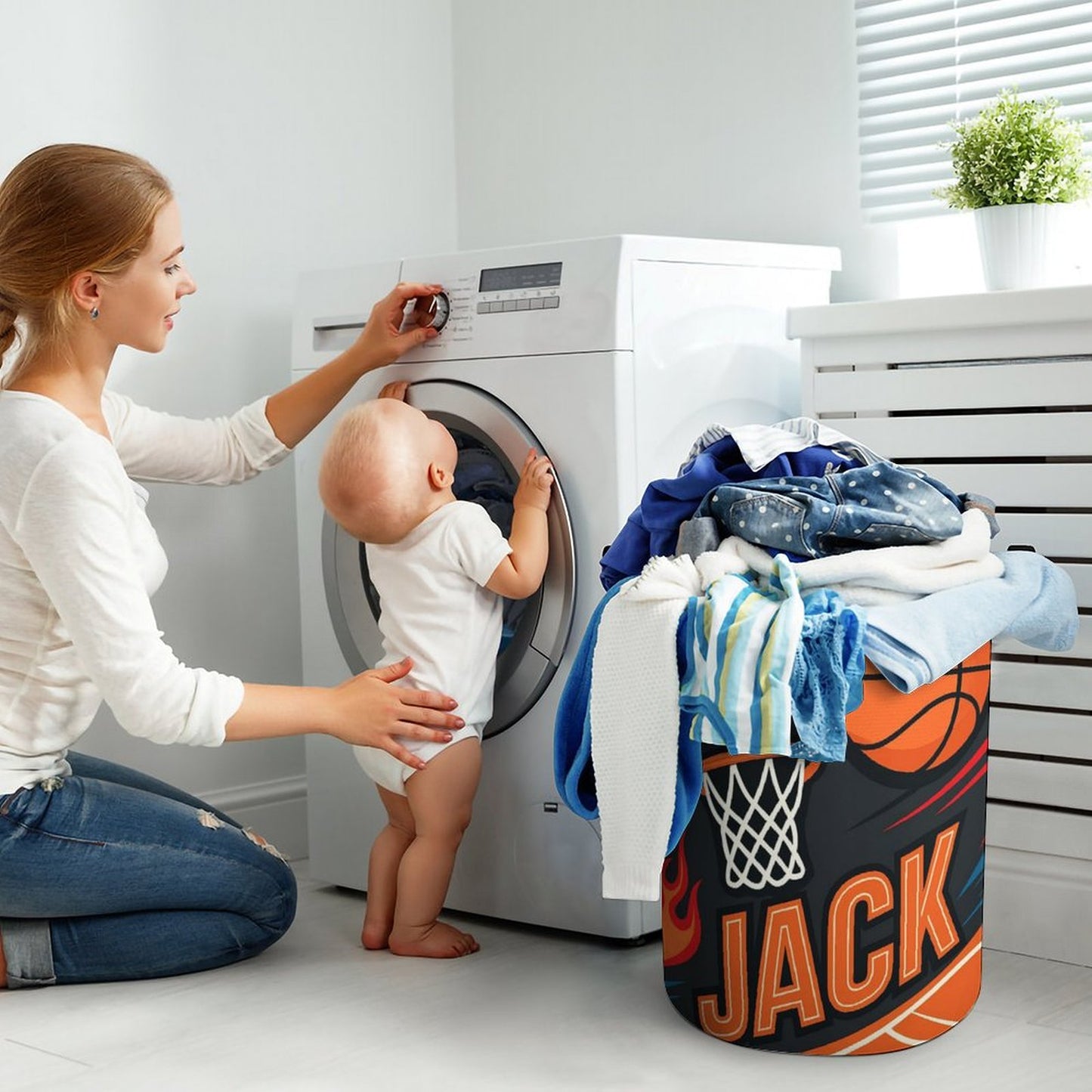 Laundry Basket 740ce54f-1622-45a5-8f98-ece965b19fdb Style 44x35cm