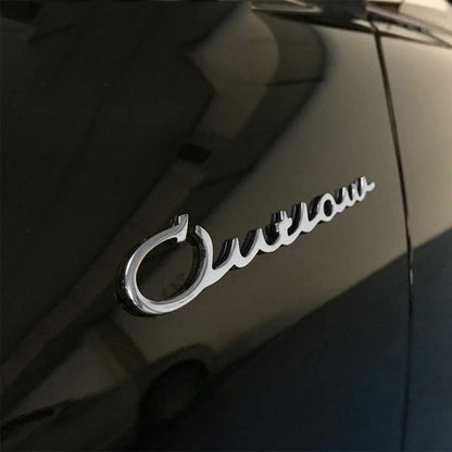 Custom Car Enthusiast Metal Badges
