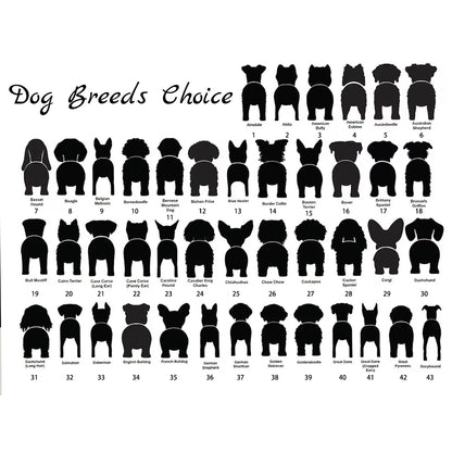 Personalized Dog Leash Holder, Leash Hook ,Dog Butt Leash Holder For Wall, Gift for Dogs, Dog Hanging Sign