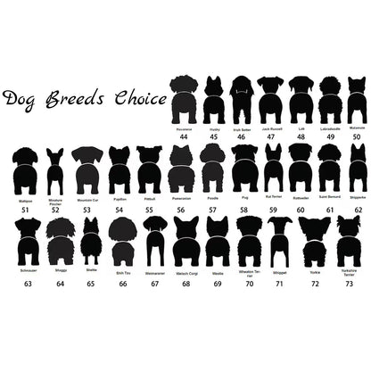 Personalized Dog Leash Holder, Leash Hook ,Dog Butt Leash Holder For Wall, Gift for Dogs, Dog Hanging Sign