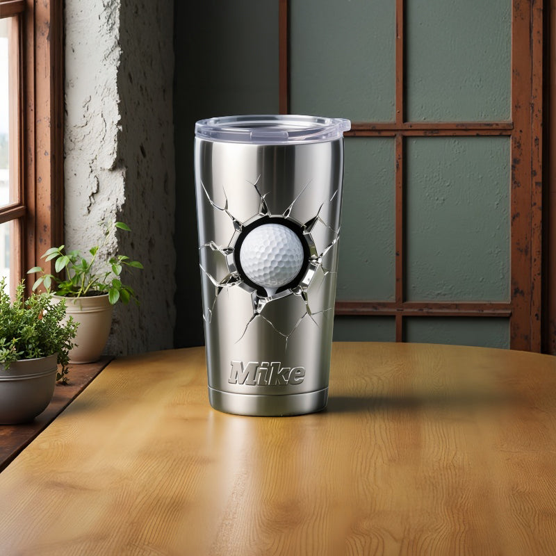 Personalized name golf cup for everyone, Creative golf cup with name