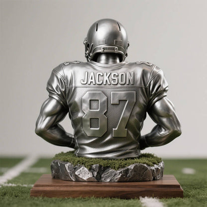 Personalized American Football Player Figurine Decorations