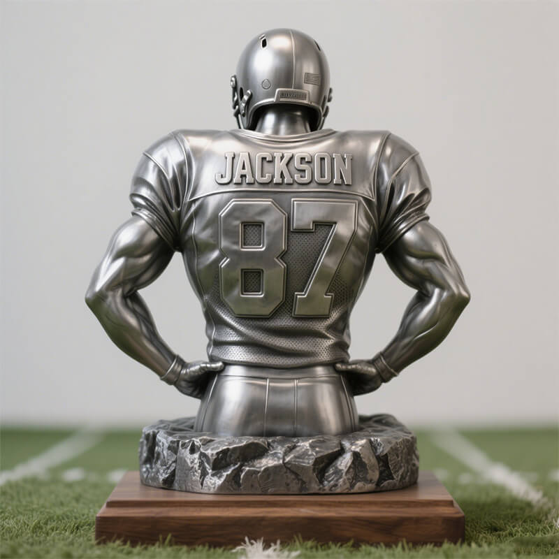 Personalized American Football Player Figurine Decorations
