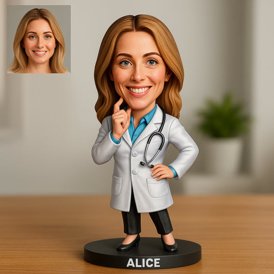 Custom acrylic doctor standee