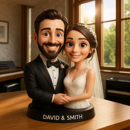 Personalized Photo Pixar Cartoon Style Plaque