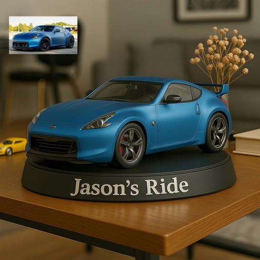 Custom Your Car Photo Decorative Figurine,Car Lover Gift,Car Photo Gift,First Car Gift,Car Gift For Men,Gift For Car Collectors,Car Gift For Husband