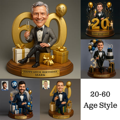 Custom birthday cartoon acrylic standee