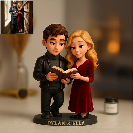 Custom Photo Pixar Cartoon Style Desk Decor