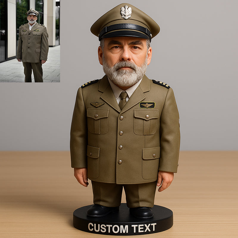 Personalized Soldier Desktop Ornament